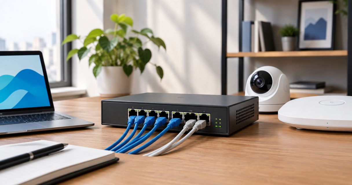 Best 8-port PoE switches for small business networks 2026