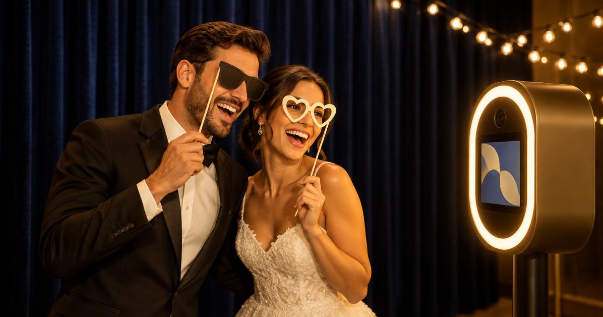 Best photo booth props for a Los Angeles wedding 2026