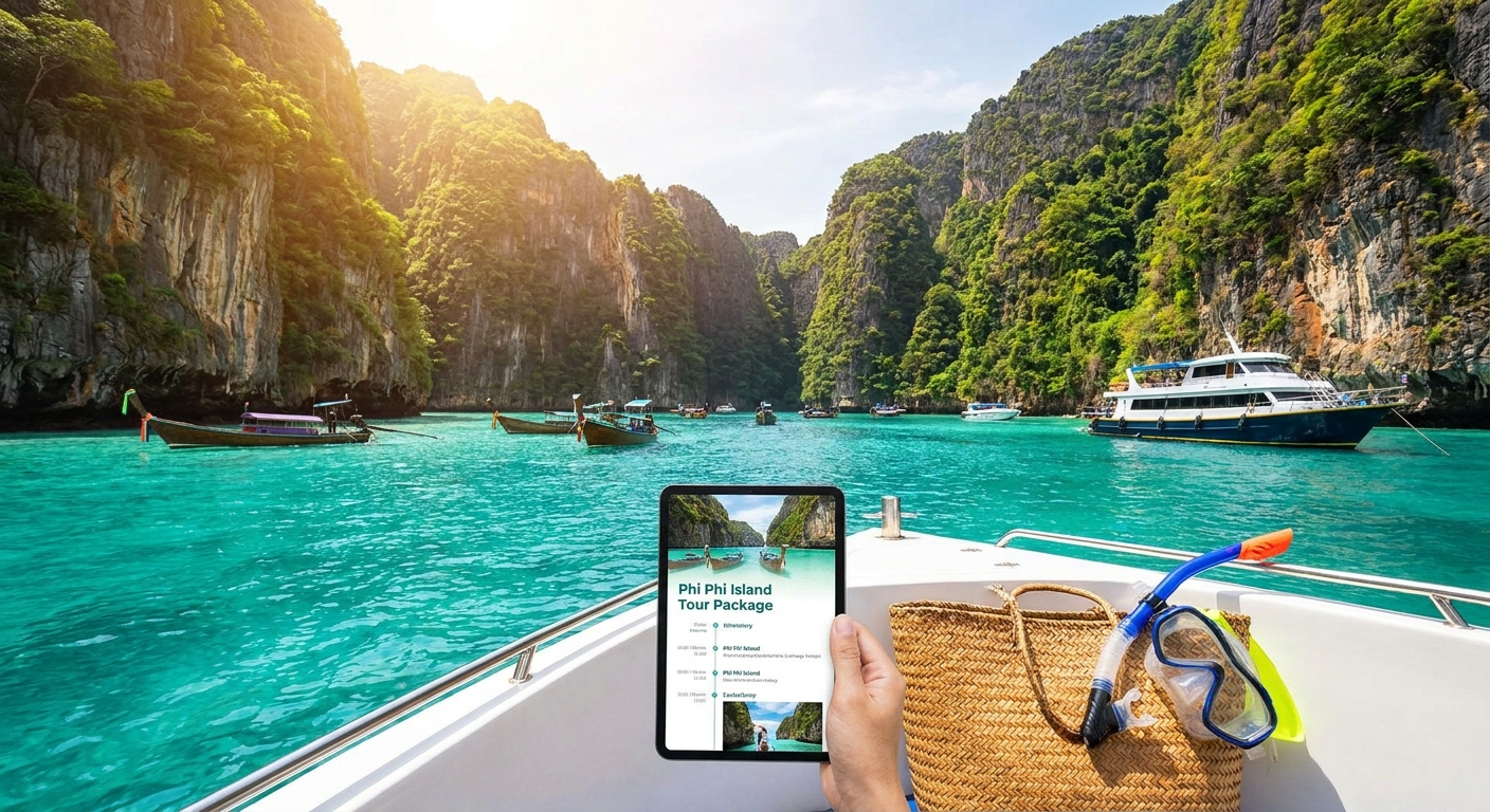 Phi Phi Island tour package for travel agents