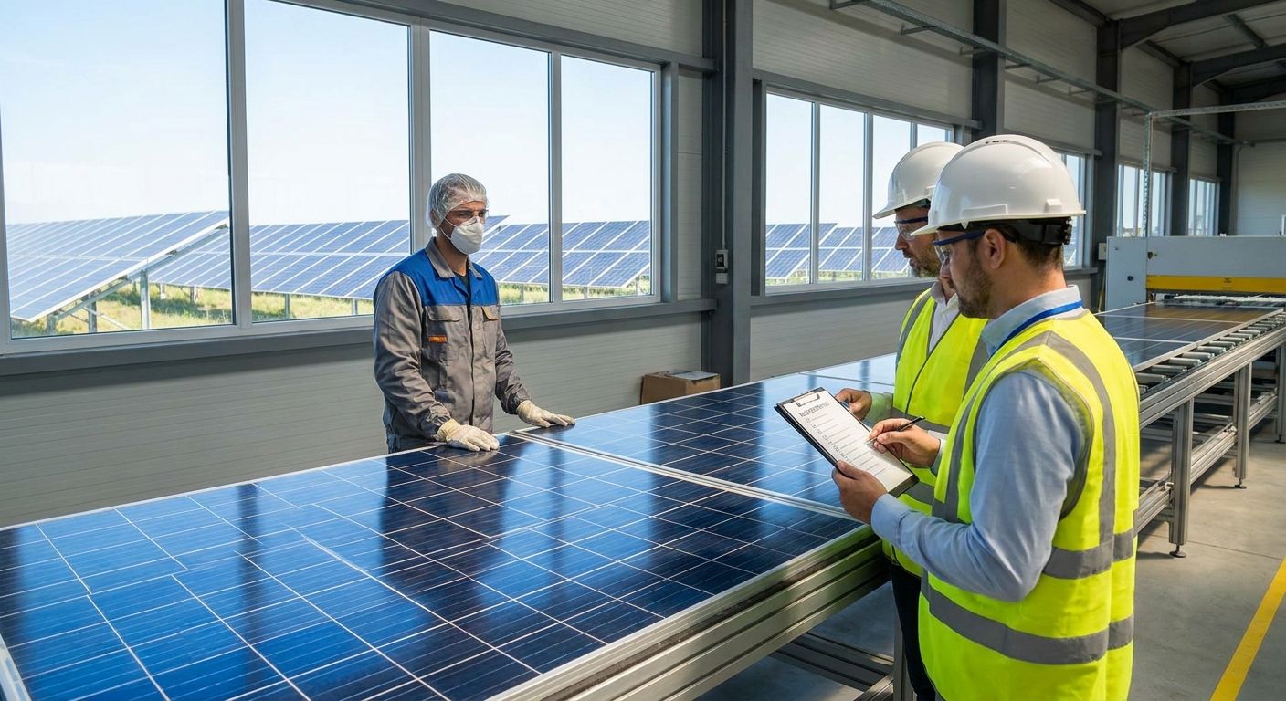 Safety staffing for solar panel manufacturing plants