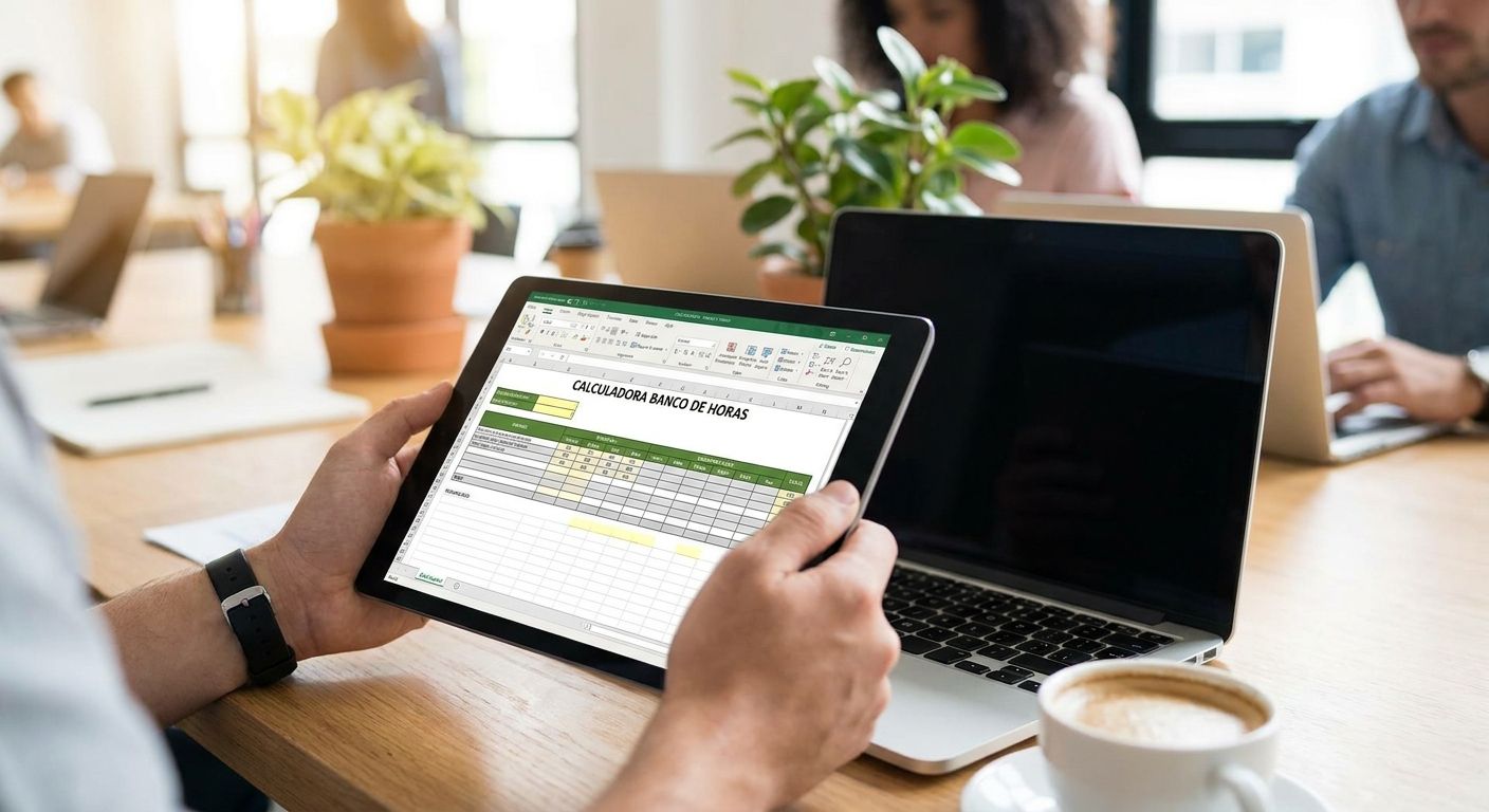 Banco de horas calculator for hourly employees