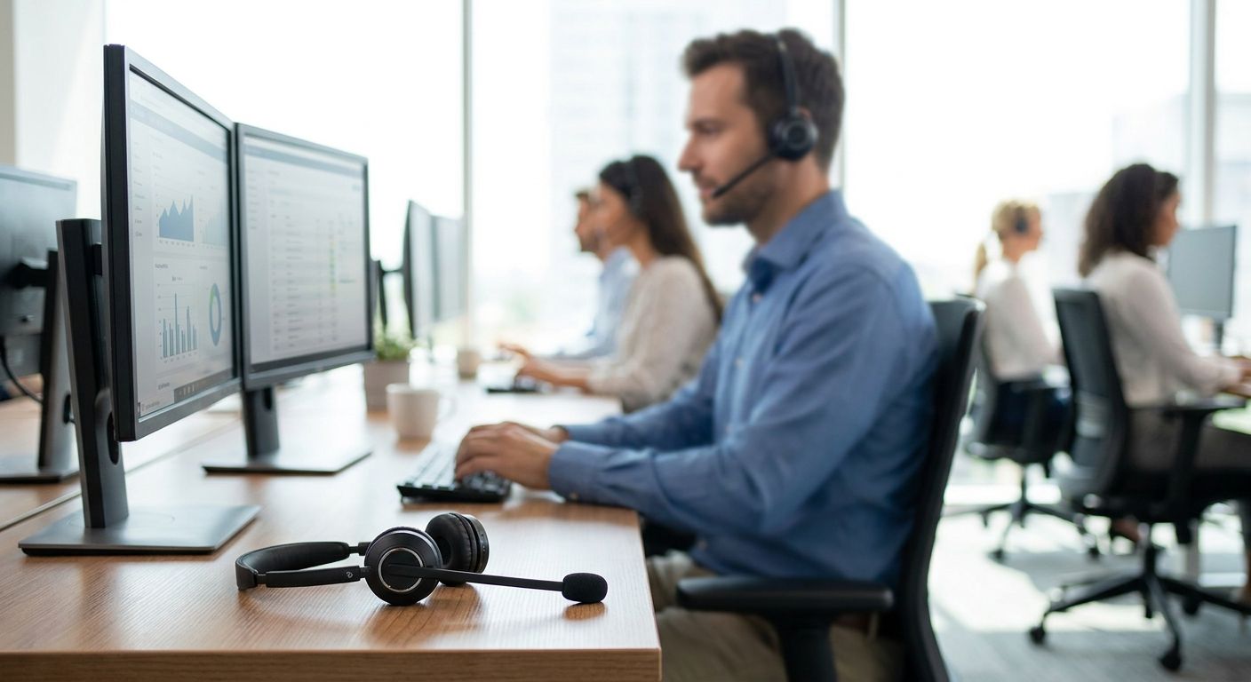 Wireless headsets for call center and support teams