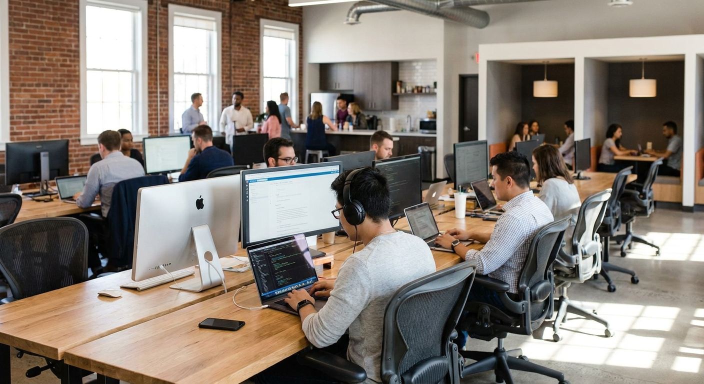 Coworking space for IT contractors and software developers