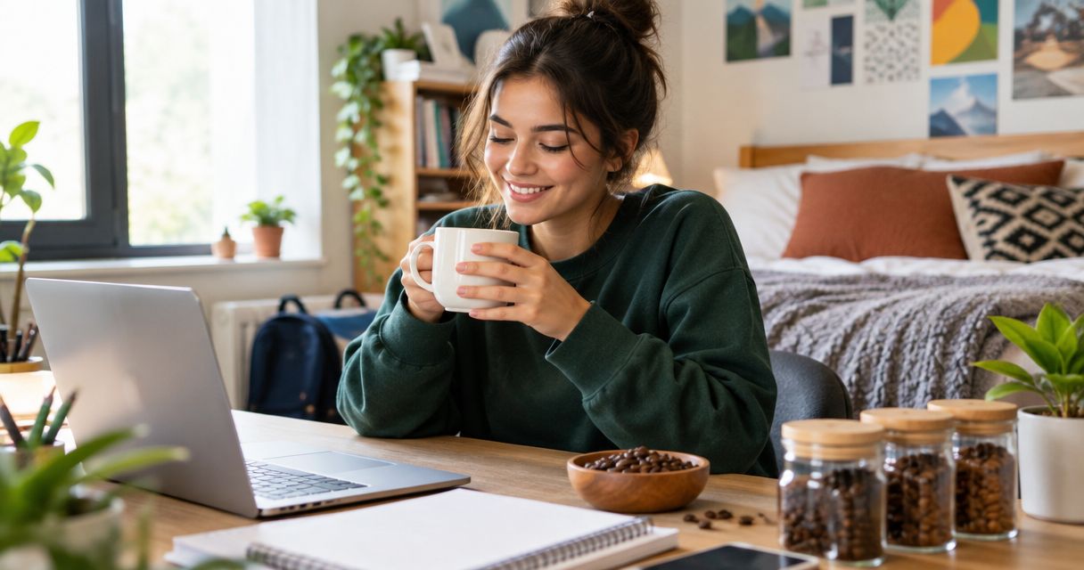 Flavored coffee beans for college dorm rooms: complete 2026 guide