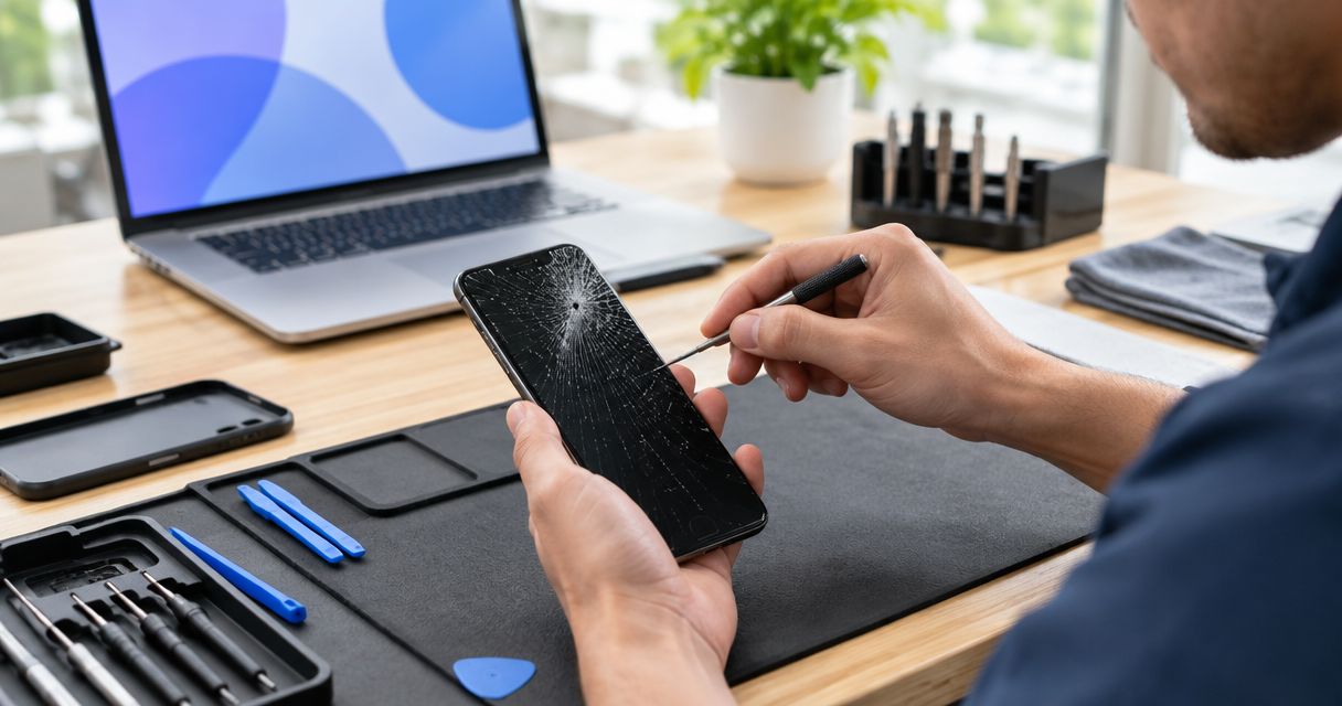 Best cracked phone screen repair services near me 2026