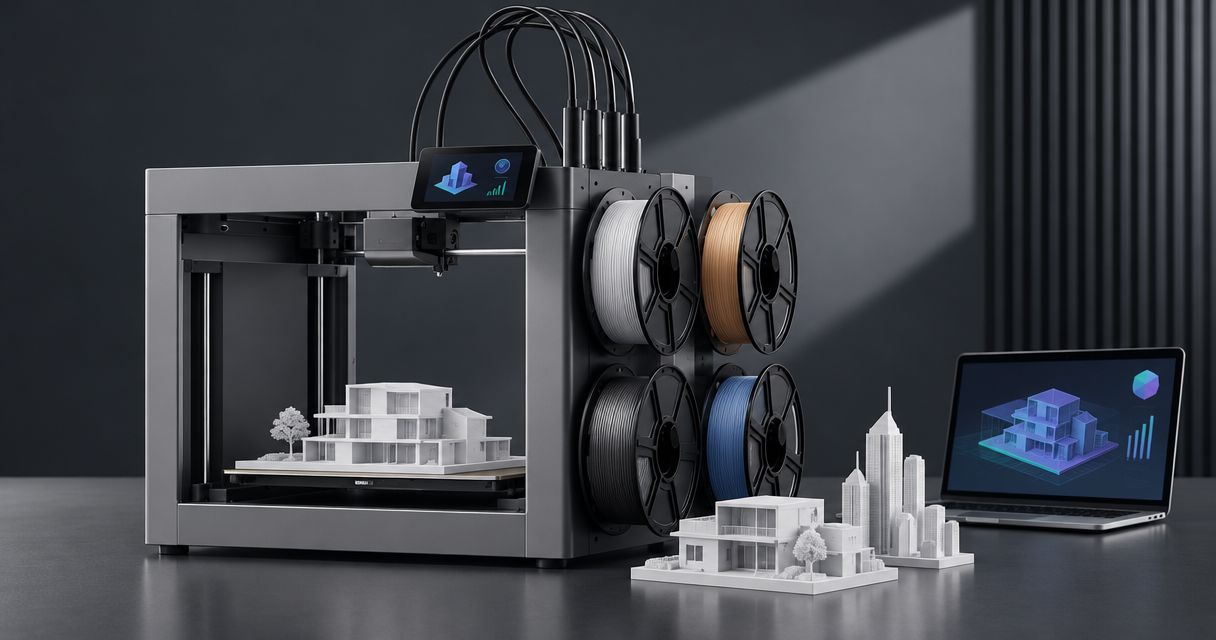 Melhor impressora 3D para arquitetura e maquetes em 2026
