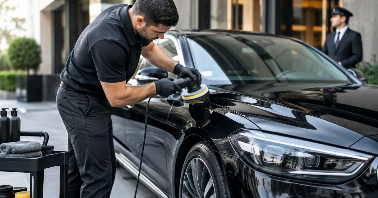 Paint correction for chauffeur and executive car services: complete 2026 guide