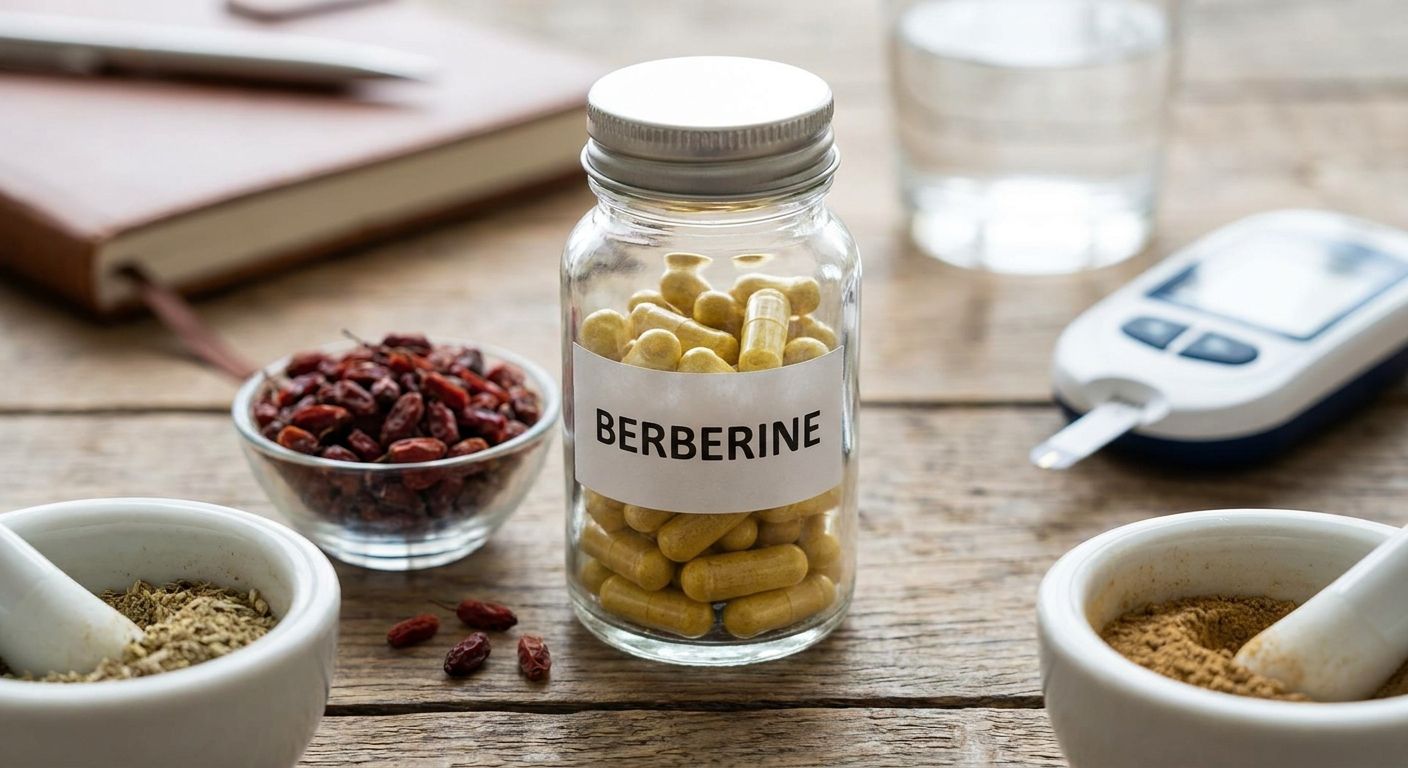 Berberine supplement for insulin resistance