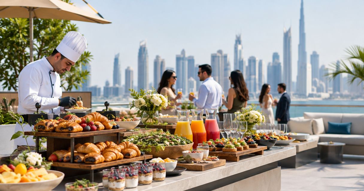 Best brunch catering services in Dubai 2026