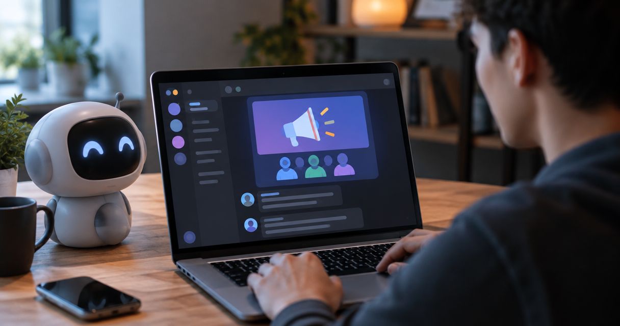 Can a Discord AI bot legally serve ads to its members?