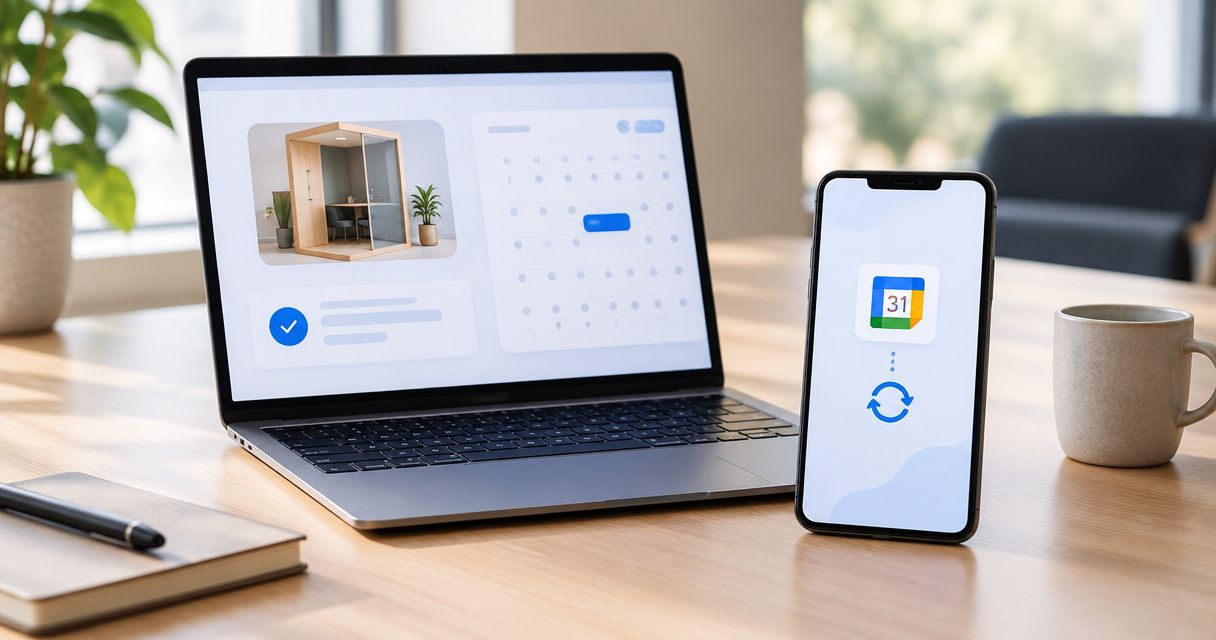 Automatically add your 1st Base booking to Google Calendar
