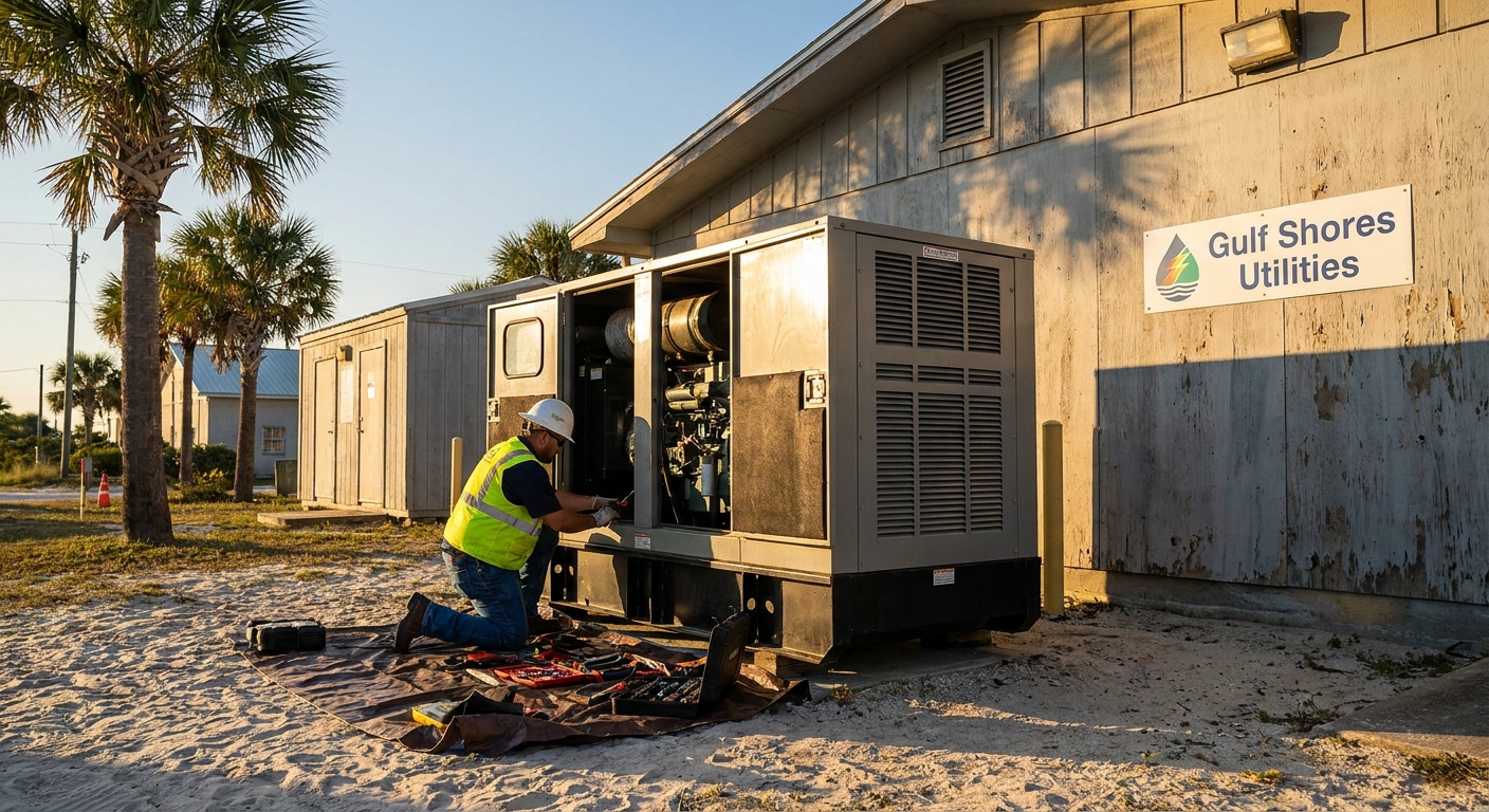 Emergency generator repair in Gulf Shores, AL