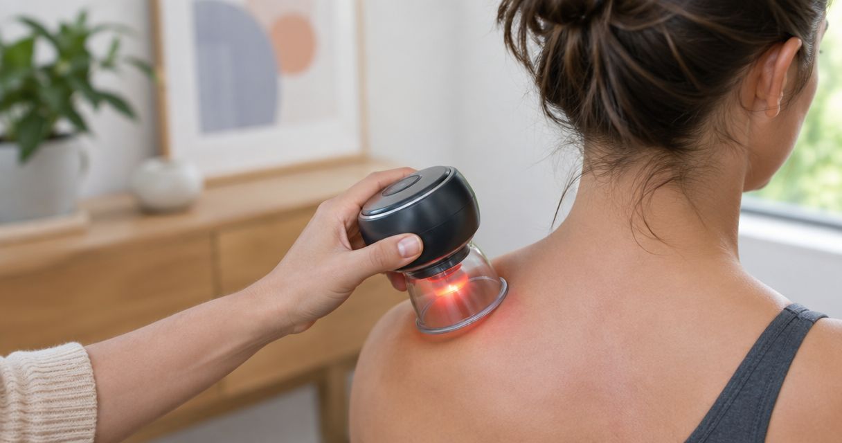 Can you use a heating cupping device on an injury?
