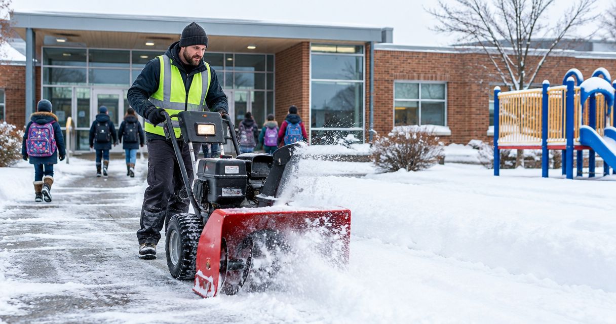 Snow removal for schools and daycares: complete 2026 guide