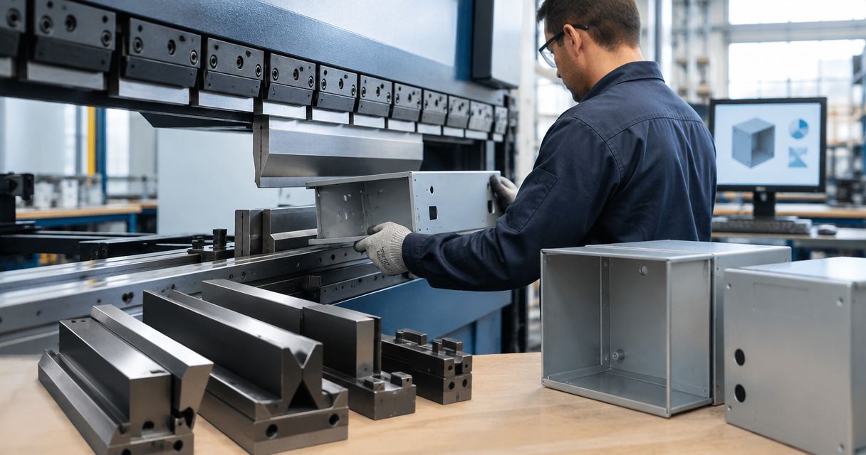 Press brake tooling for electrical enclosures: complete 2026 guide