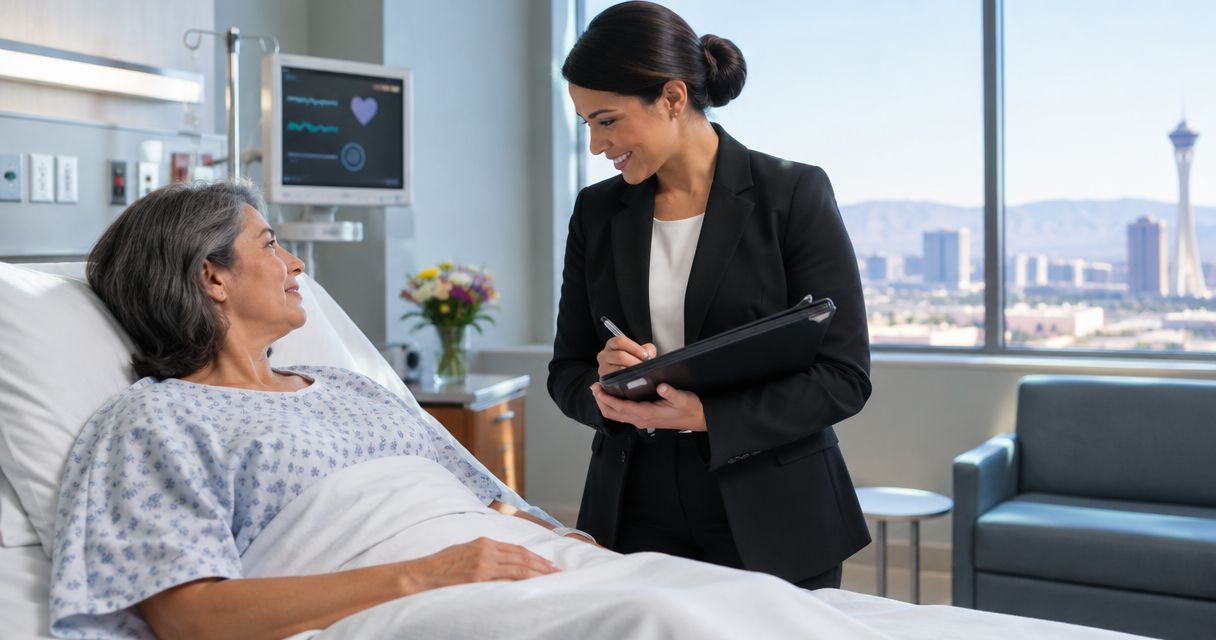 Can a mobile notary come to a hospital in Las Vegas?