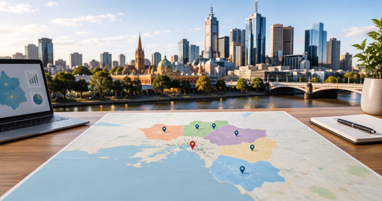 Flooring franchise territories ranked by distance to Melbourne 2026