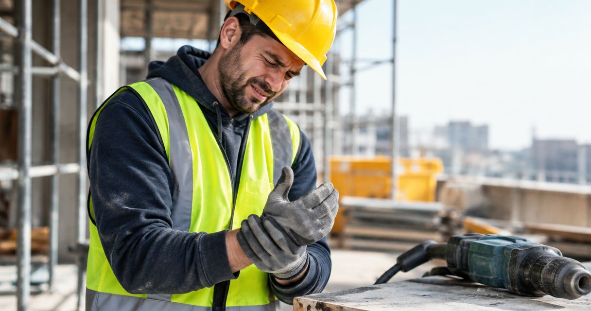 Hand arm vibration syndrome claims for construction workers: complete 2026 guide