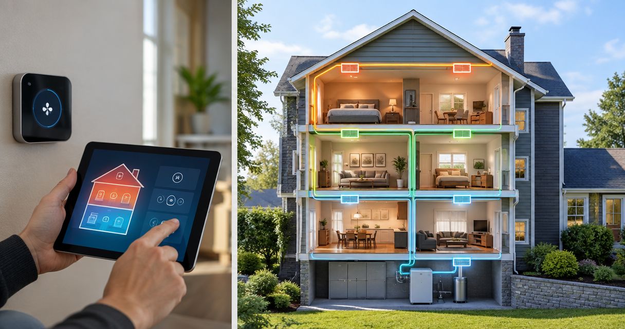 Best HVAC zoning systems for NJ multi-story homes