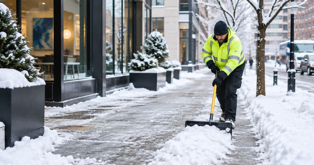 How much does commercial sidewalk snow clearing cost in 2026?