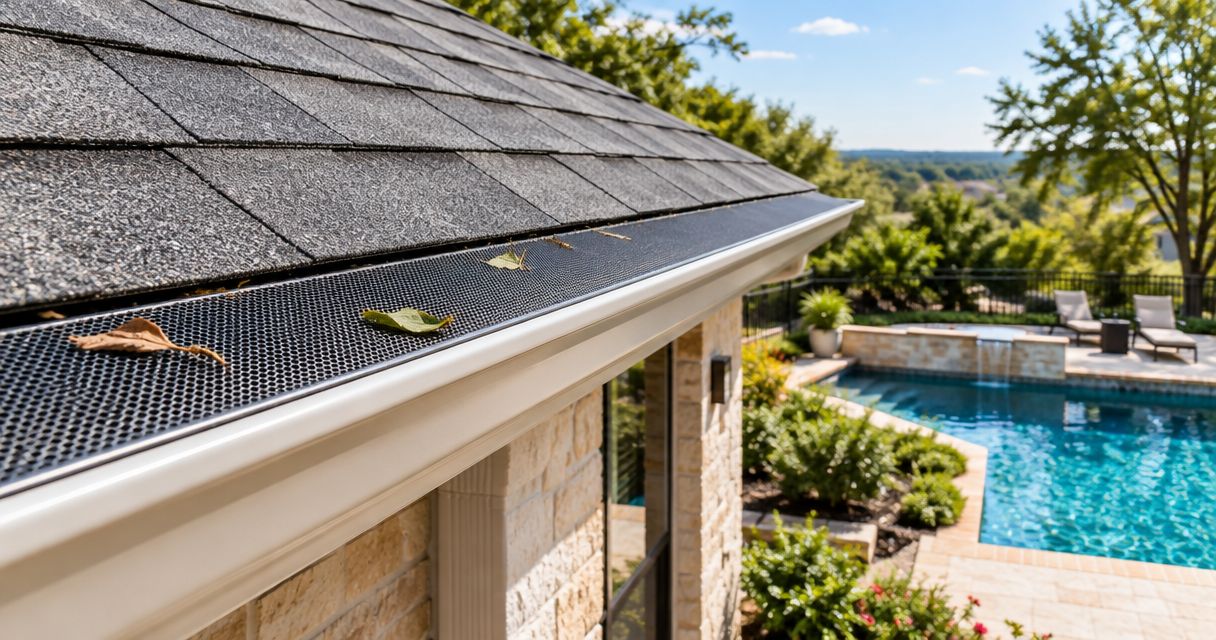 Gutter guards for Austin homes with pools: complete 2026 guide