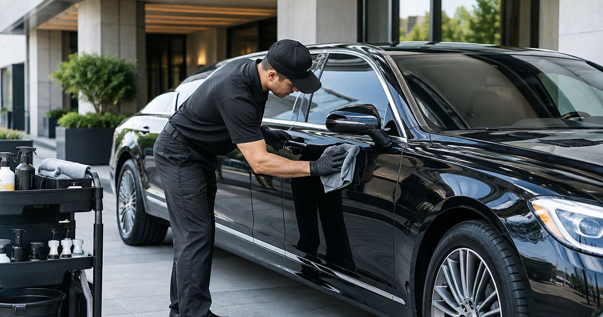 Automatically detail a limo between back-to-back reservations