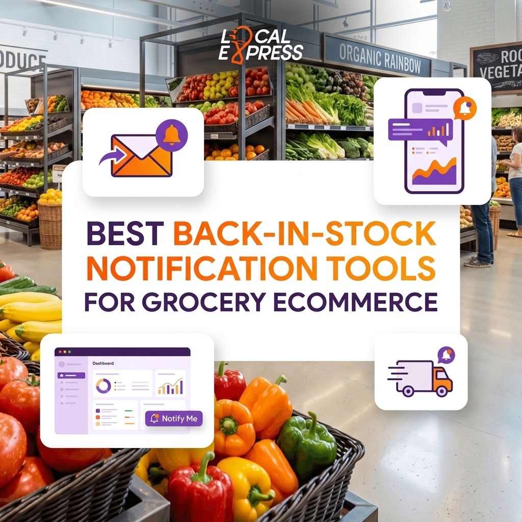 Best back-in-stock notification tools for grocery ecommerce