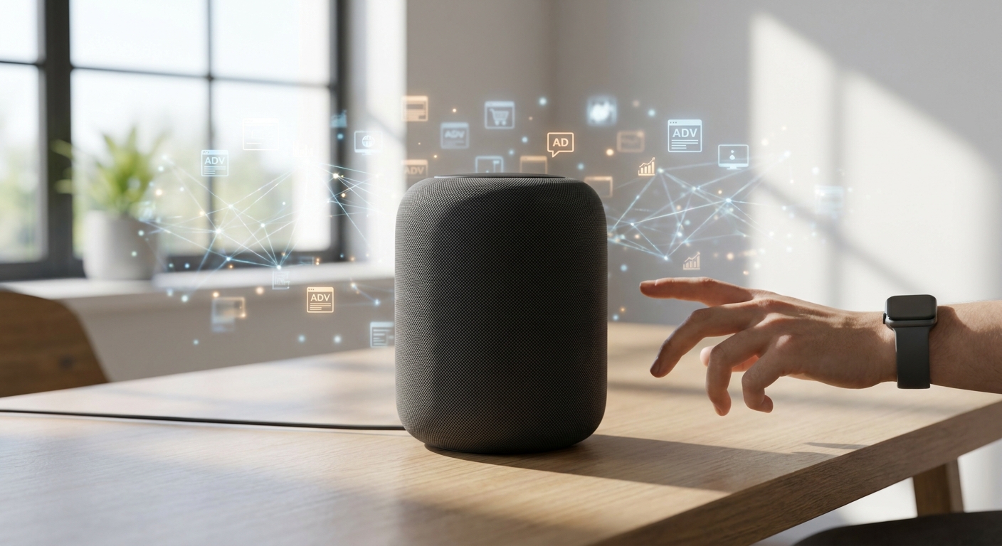 Ad mediation for voice AI assistants