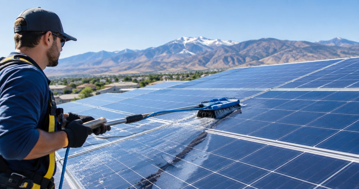 Best solar panel cleaning near Reno and Sparks 2026