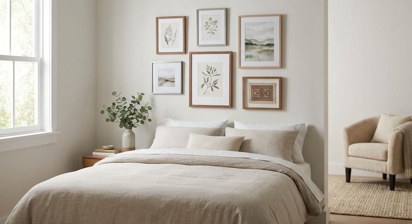Wall art for guest bedrooms