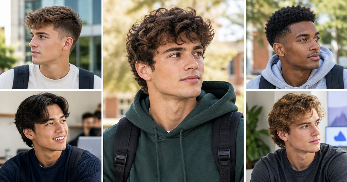 Best haircuts for college guys in 2026