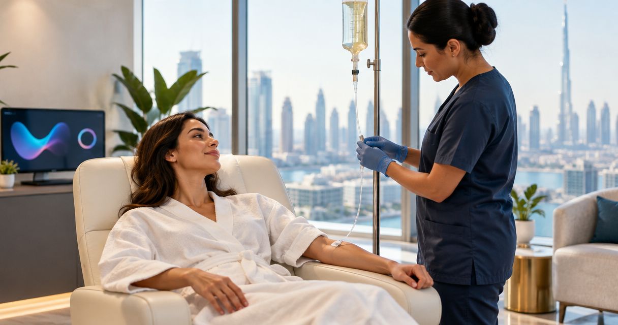 IV drip therapy cost benchmarks by drip type in Dubai 2026