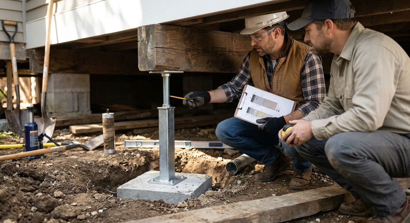 Soil test results to pier and beam repair plan: 2026 workflow