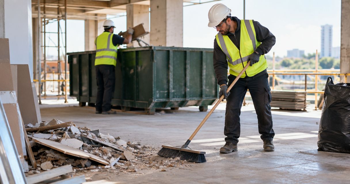 Job site walk-through to debris-free handoff: 2026 workflow