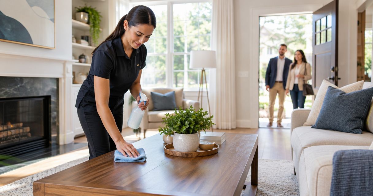 How much does it cost to clean before an open house?