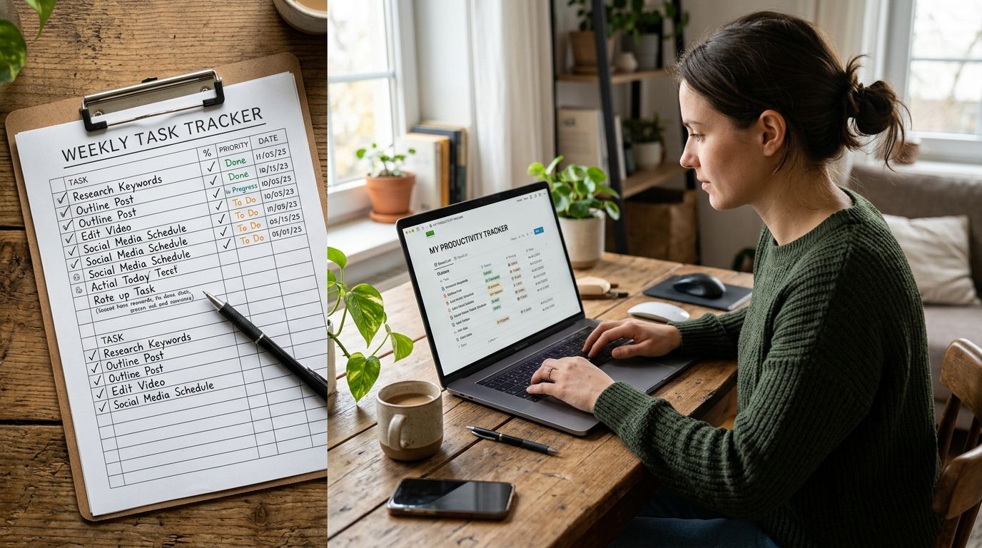 How to turn your printable checklist into a Notion tracker