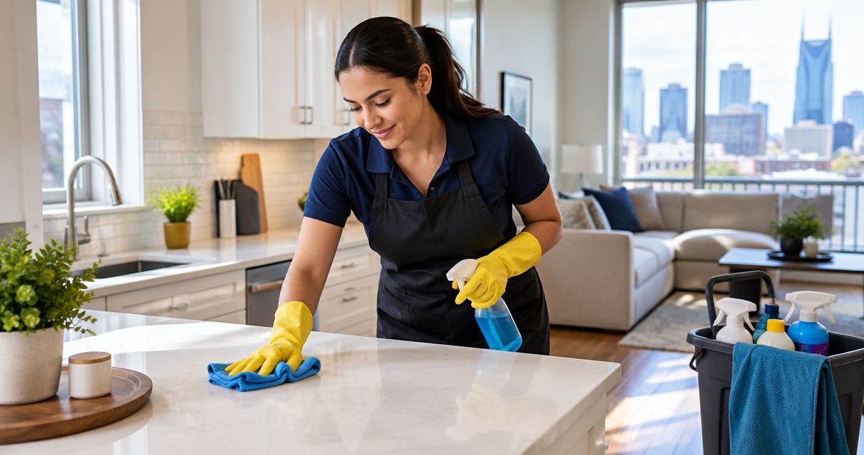 How much does one-time house cleaning cost in Nashville?
