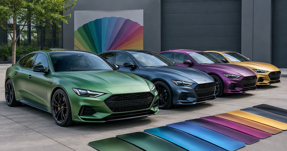 Best vinyl wrap colors for cars in 2026