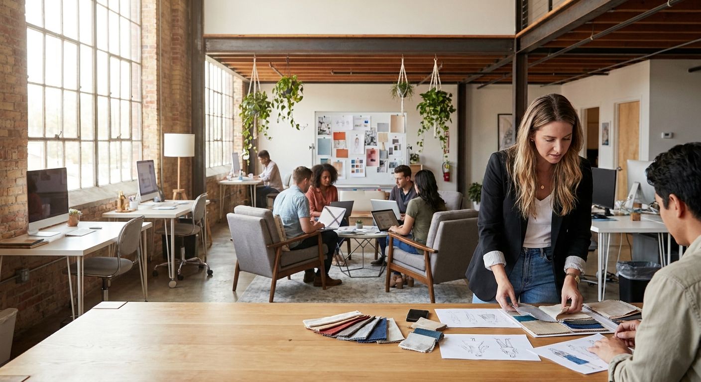 Coworking space for event planners and stylists