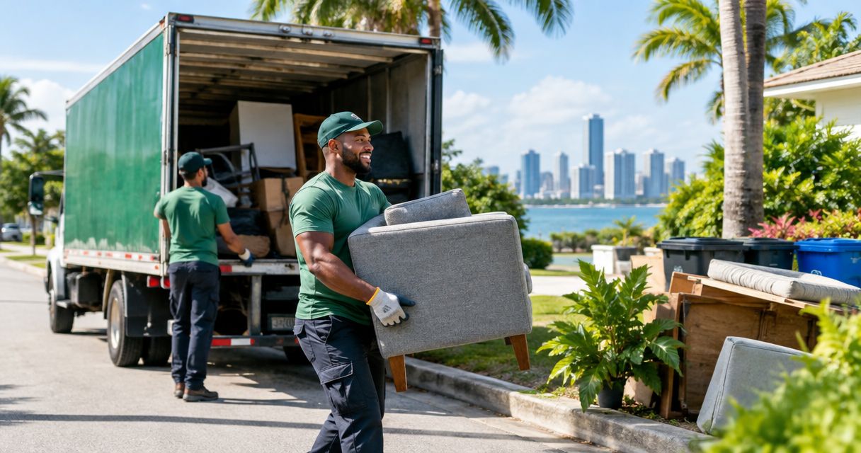 Best eco-friendly junk removal companies in Miami 2026