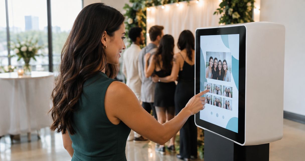 How long does it take to set up an AI photo gallery for an event?