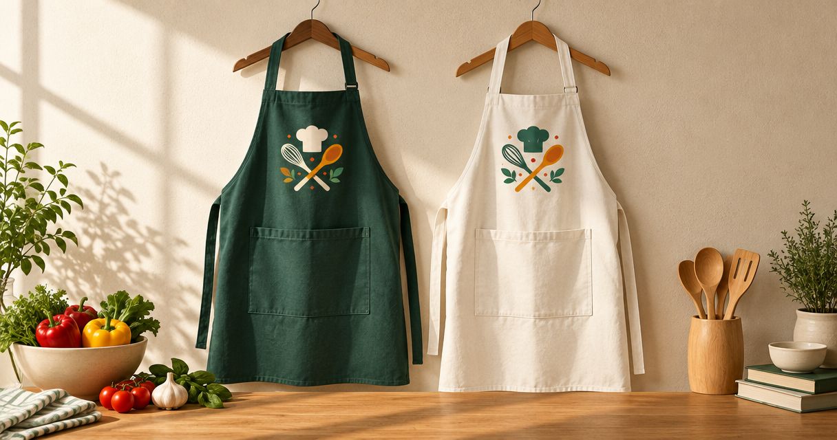 Custom aprons for cooking classes and culinary clubs