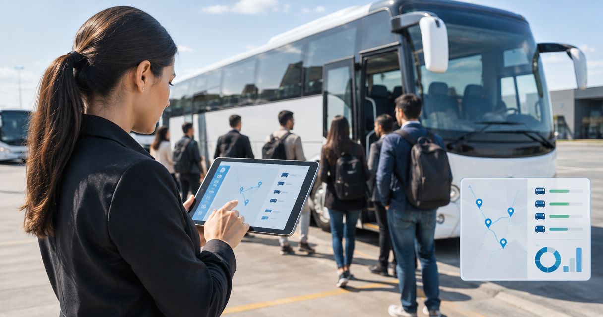 Gestión de flotas para transporte de personal: guía completa 2026