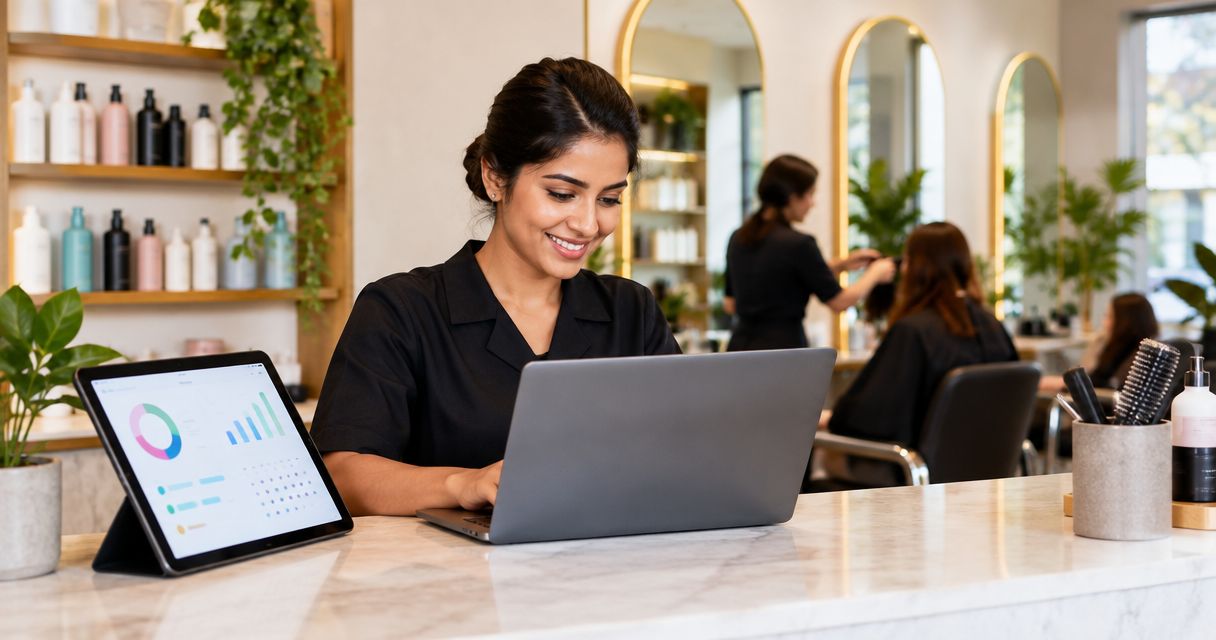 Best salon management software in India 2026