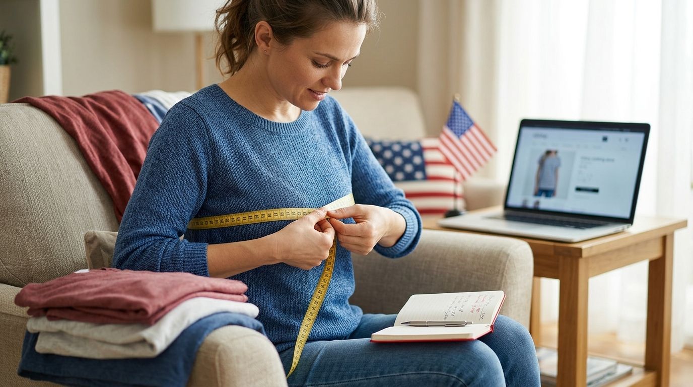 How to find your true size when buying patriotic apparel online