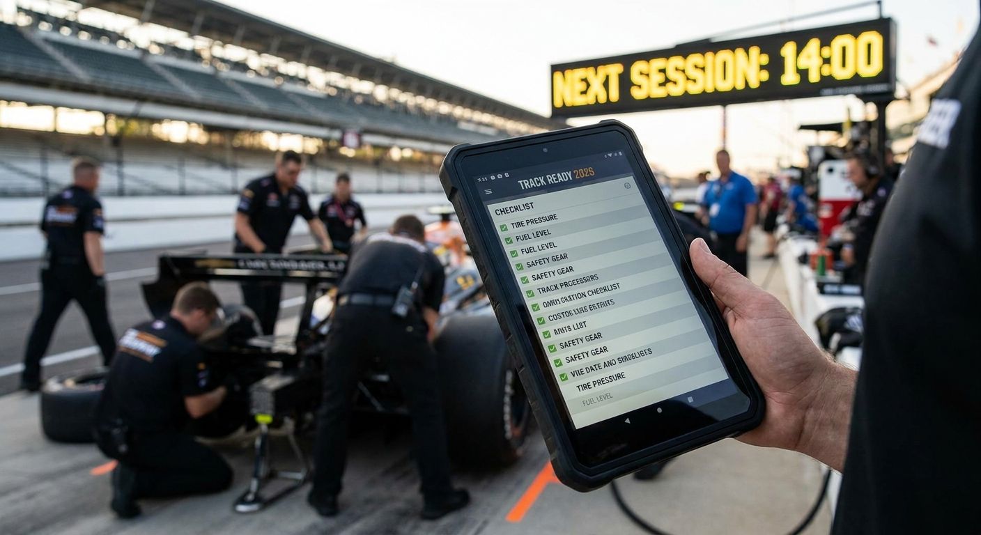 Best speedway and race track checklist trackers in 2026