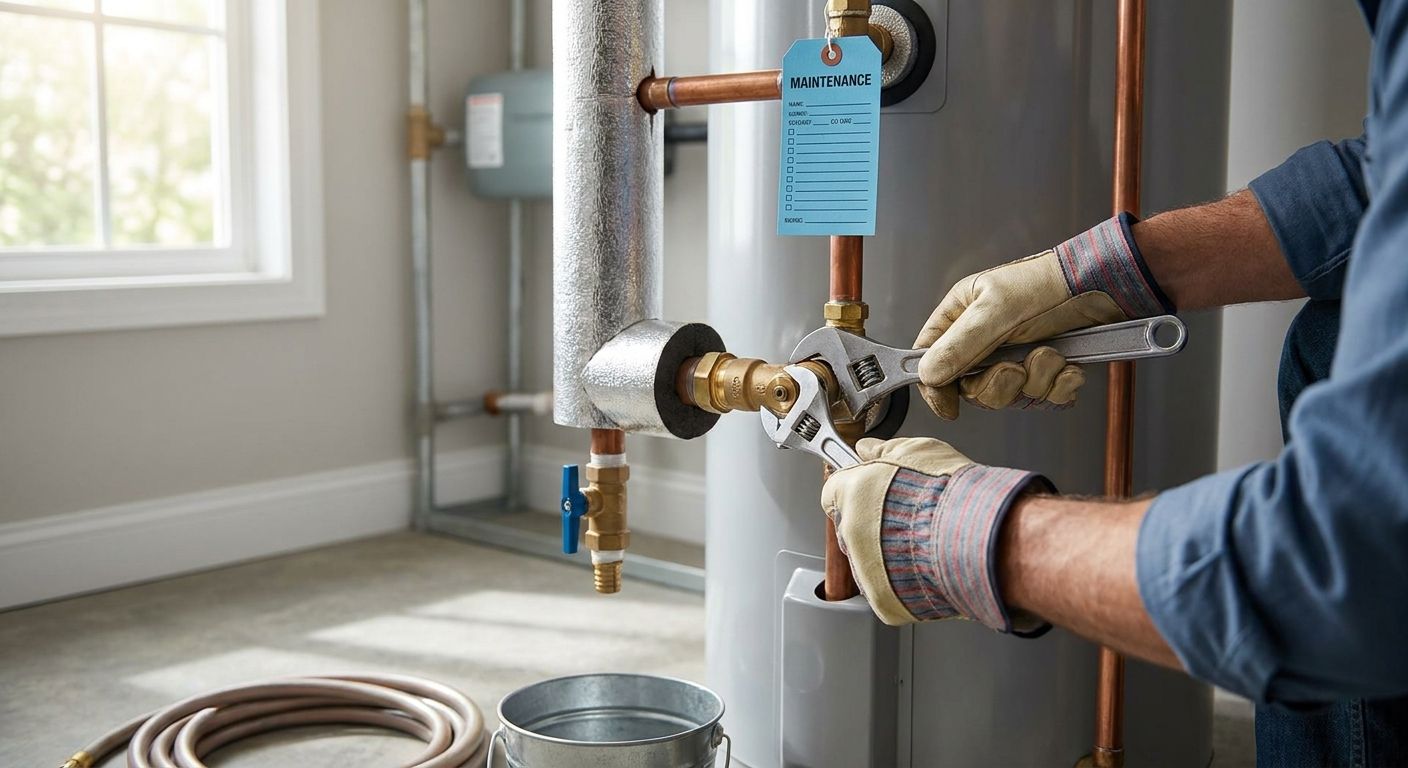 How to maintain a hot water system to avoid breakdowns