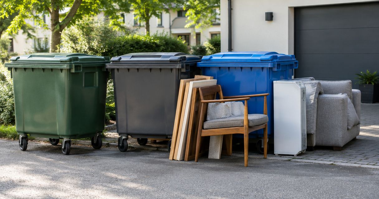 Beste Entsorgungsbehälter für Sperrmüll im Vergleich 2026