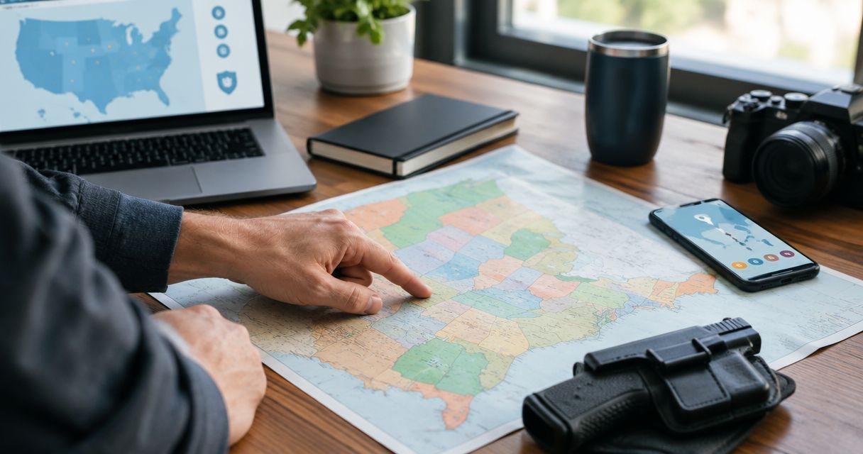 Best concealed carry reciprocity maps and tools compared in 2026