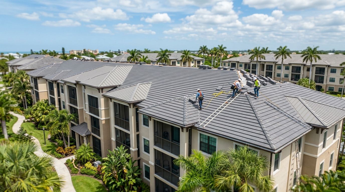 Roofing for multi-family apartment complexes in SW Florida